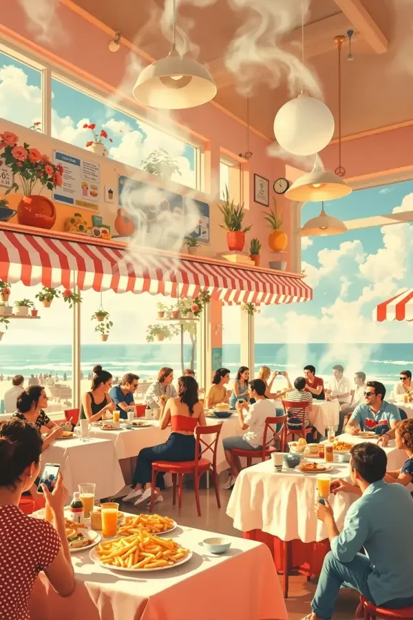 夏日食堂 - 电影海报